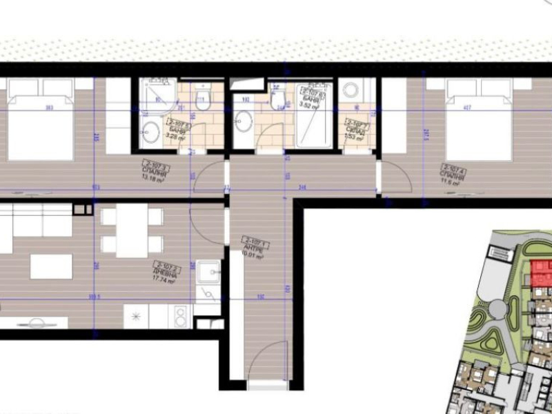 HARMONY RESIDENCE 2-room apartment