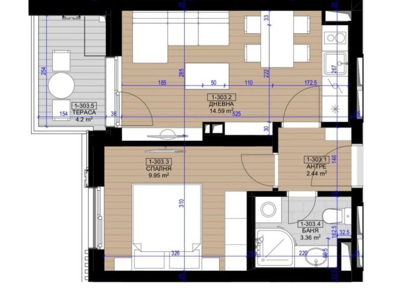 HARMONY RESIDENCE 4-room apartment