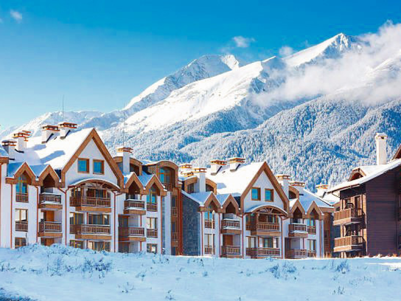 Spacious two-room apartment in luxury resort Pirin Castle