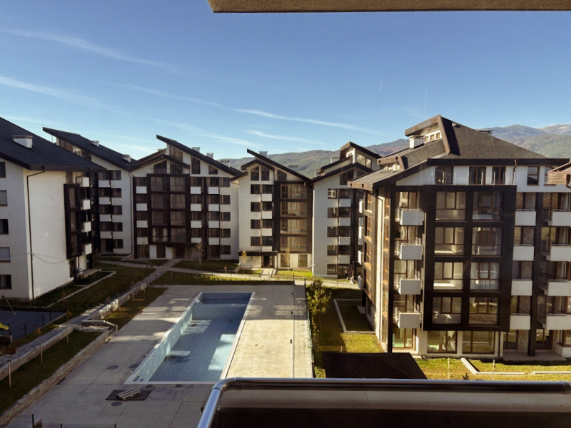 Brand New One-Bedroom Apartment in Silver Mountain Complex – near Pirin Golf Club