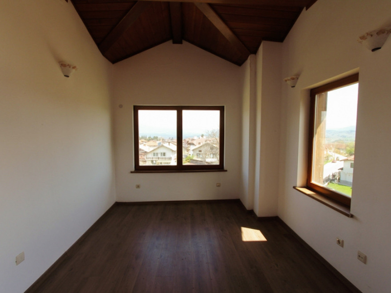 Two-room duplex with mountain views in a new building with no maintenance fees