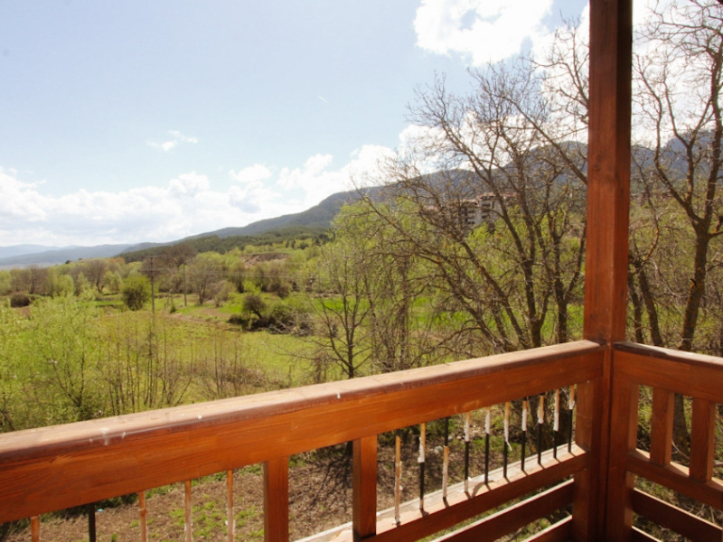 Two-room duplex with mountain views in a new building with no maintenance fees
