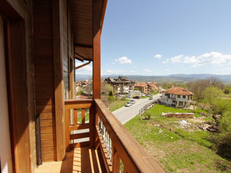 Two-room duplex with mountain views in a new building with no maintenance fees