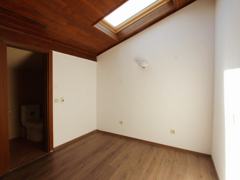 Two-room duplex with mountain views in a new building with no maintenance fees