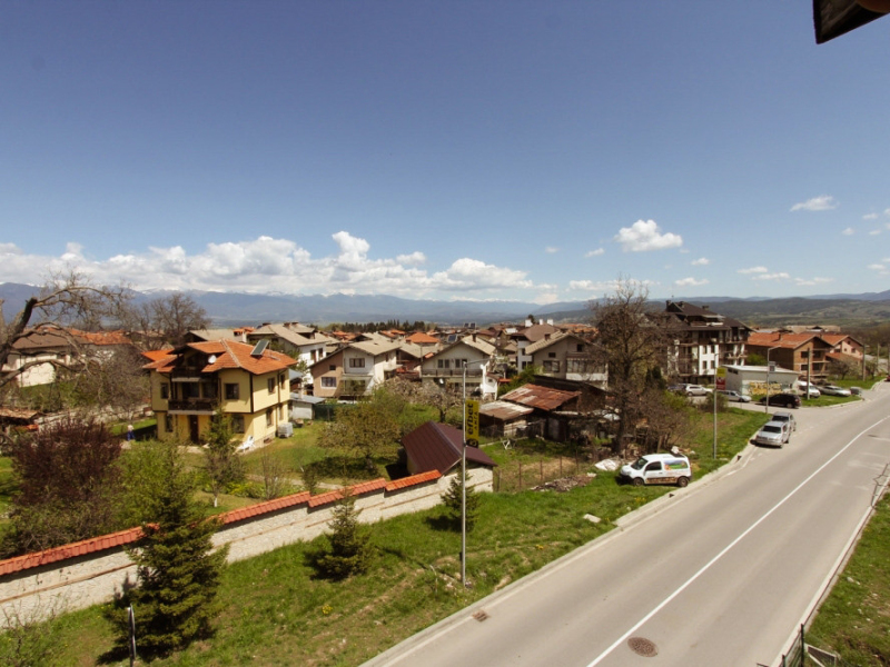 Two-room duplex with mountain views in a new building with no maintenance fees