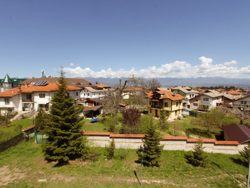 Two-room duplex with mountain views in a new building with no maintenance fees