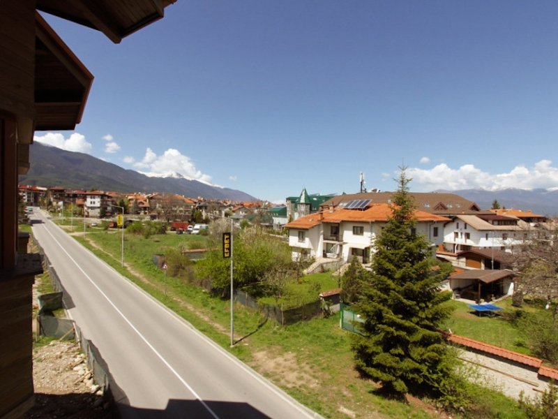 Two-room duplex with mountain views in a new building with no maintenance fees