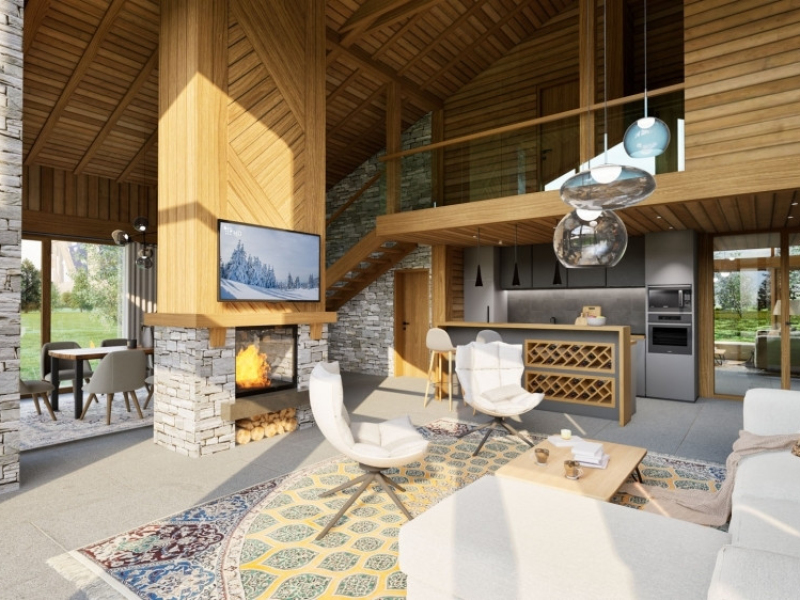 Exclusive Project: 5 Family Homes in the Gated Complex “Panorama Chalets”