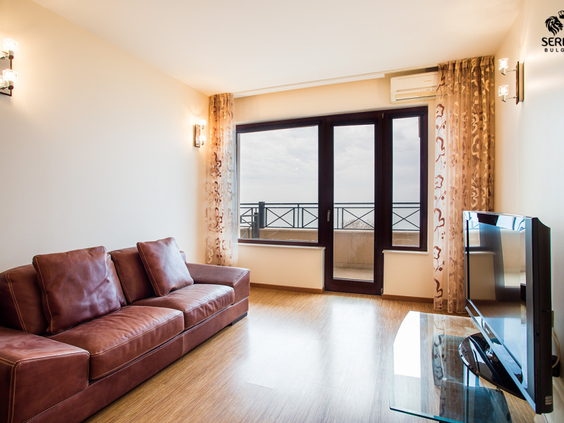 Spacious Apartment No. 508 with Large Terrace in SIRENA Resort – Golden Sands