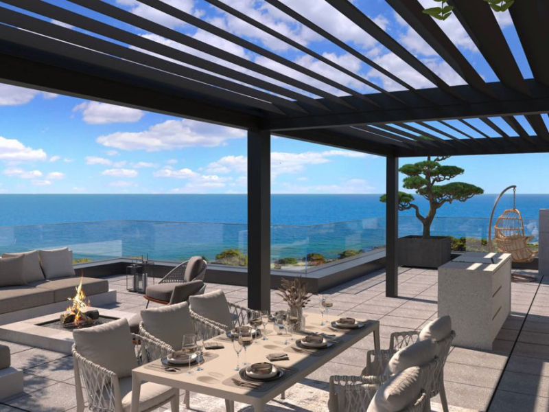 Flagship penthouse with panoramic terrace – absolute luxury at the Azur Panorama resort