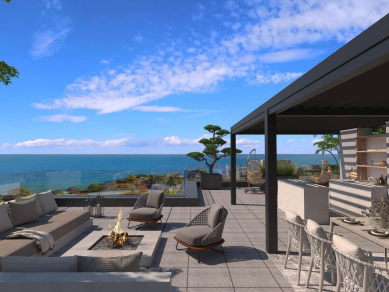 Flagship penthouse with panoramic terrace – absolute luxury at the Azur Panorama resort