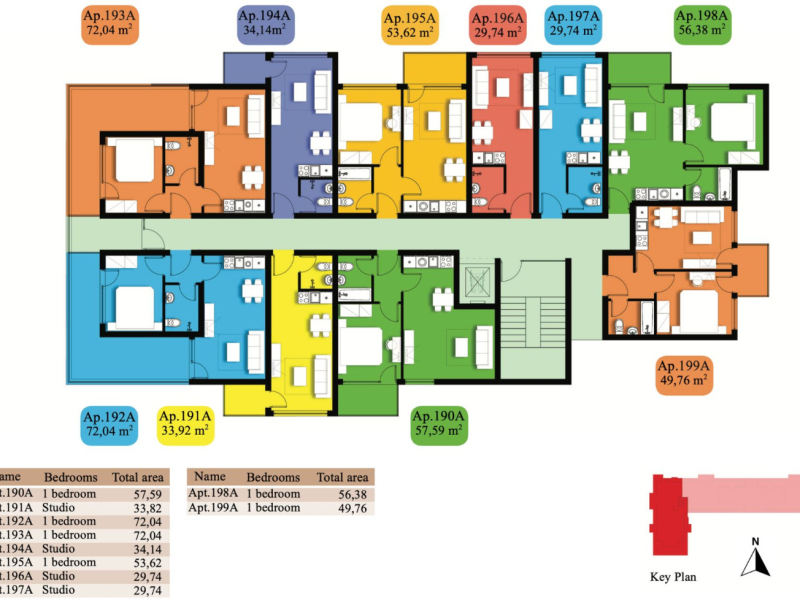 1-bedroom apartment, Sveti Vlas, Emperium project