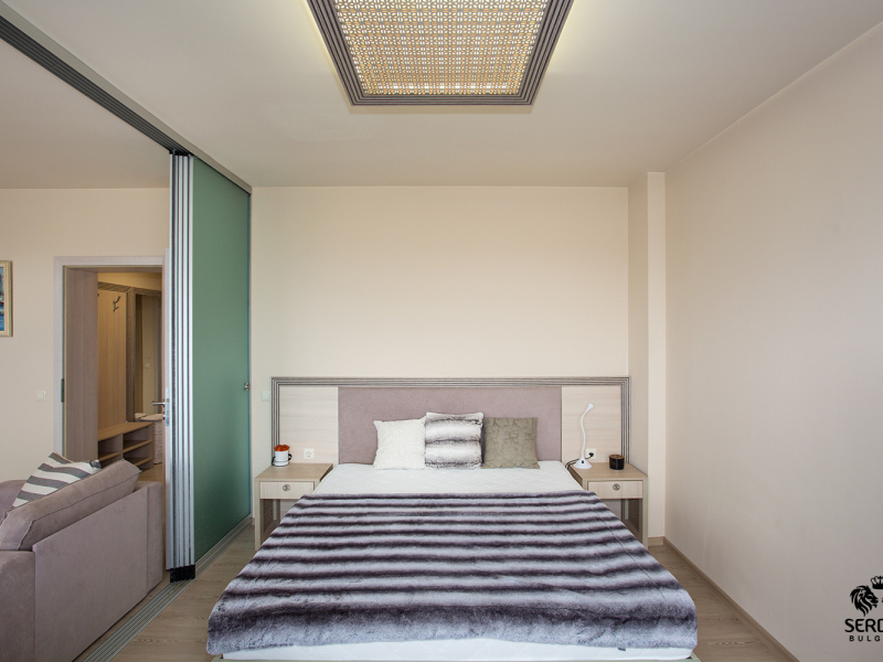 Furnished 2-bedroom apartment with sea and pool view in the luxury complex Argisht Partes