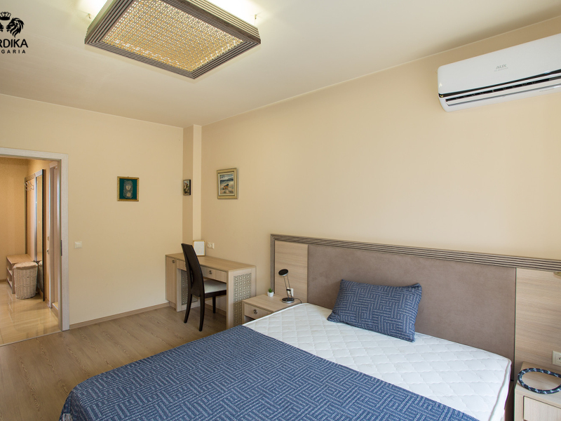 Furnished 2-bedroom apartment with sea and pool view in the luxury complex Argisht Partes