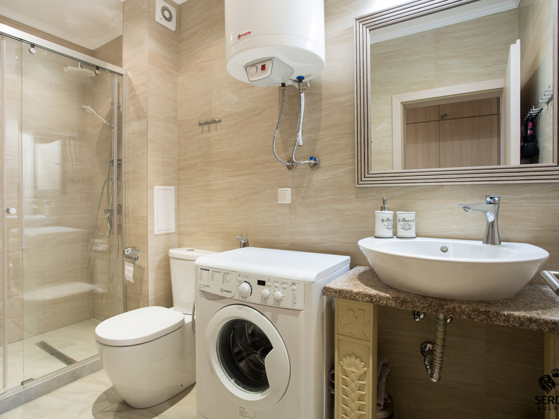 Furnished 2-bedroom apartment with sea and pool view in the luxury complex Argisht Partes