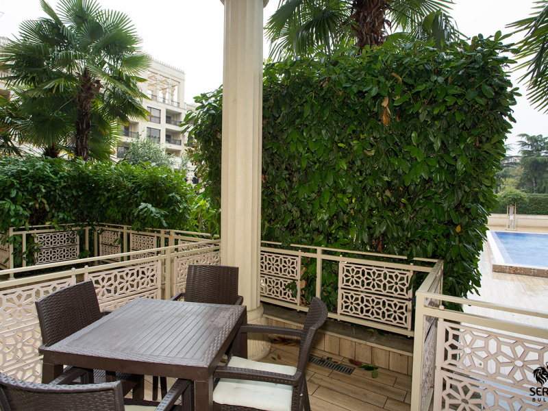 Exclusive offer - studio with direct access to the pool in the luxury complex Argisht Partes