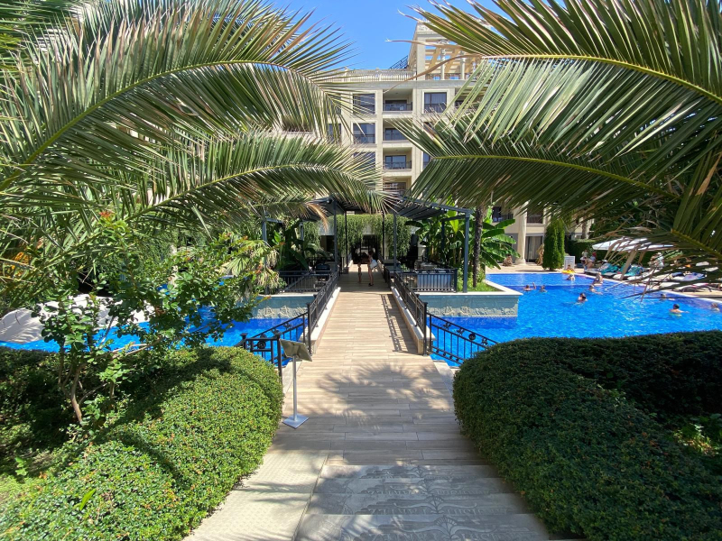 Exclusive offer - studio with direct access to the pool in the luxury complex Argisht Partes
