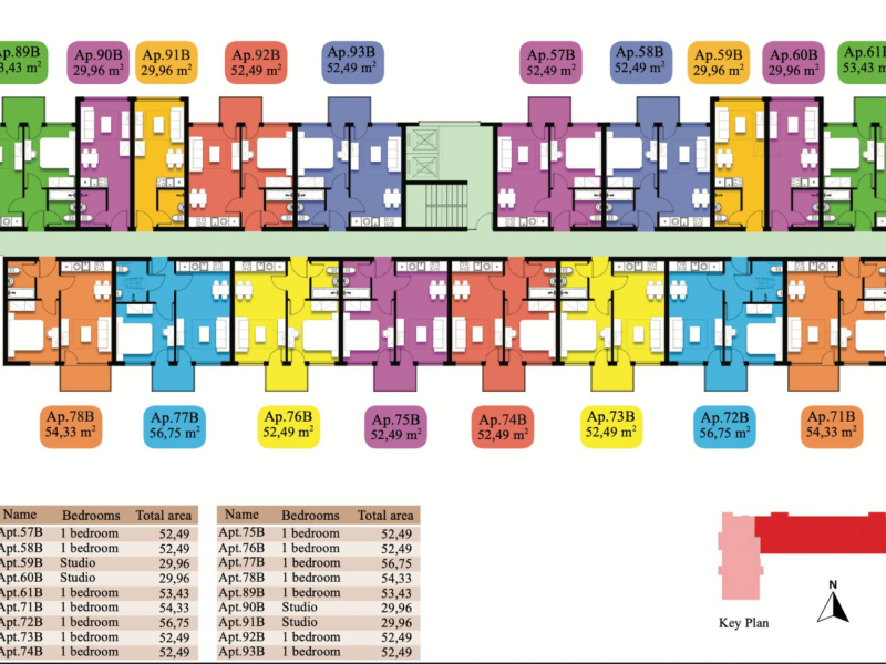 2-room apartment, Sveti Vlas, Emperium project