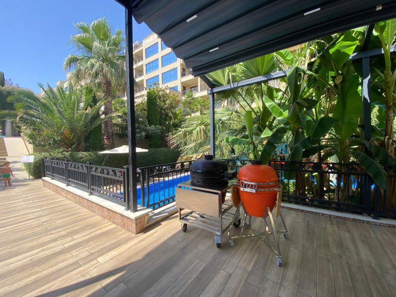 Exclusive offer - studio with direct access to the pool in the luxury complex Argisht Partes