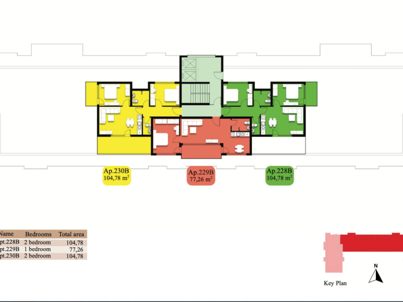 2-room apartment, Sveti Vlas, Emperium project