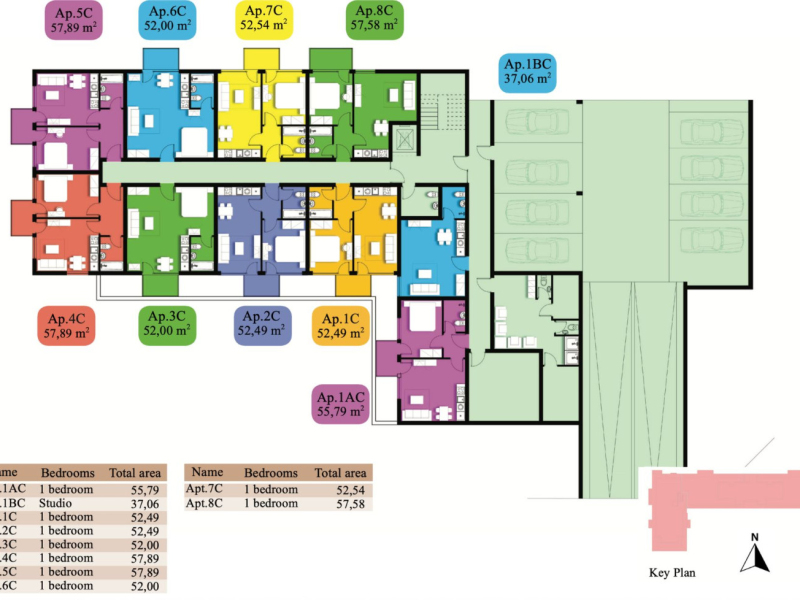 2-room apartment, Sveti Vlas, Emperium project